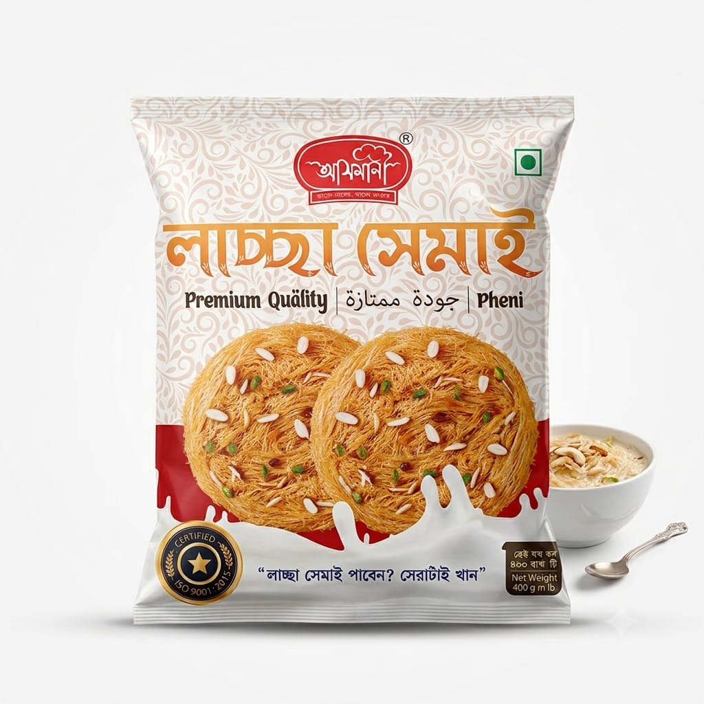 আসমানী লাচ্ছা ৪০০ গ্রাম