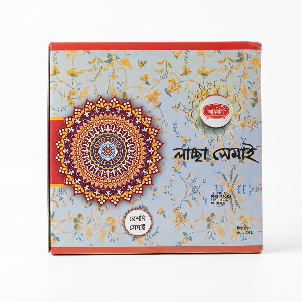 প্রিমিয়াম রেশমি লাচ্ছা সেমাই ৪০০ গ্রাম